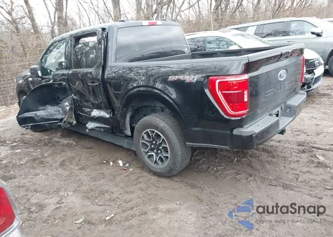 2023 Ford F150 Supercrew из США, поврежденный, VIN 1FTFW1E59PFA89187